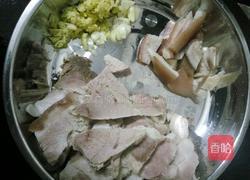 肉炒白色脚板薯的做法图解4