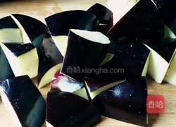 油焖茄子的做法图解2