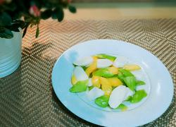 台湾菜芒果炒青笋山药
