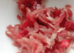 肉丝拉皮的做法图解3