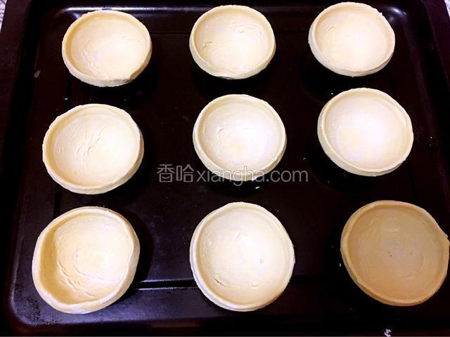 蛋挞皮提前取出室温下解冻