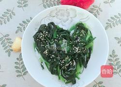 粉丝拌菠菜的做法图解1