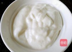 桑椹拉花酸奶的做法图解5