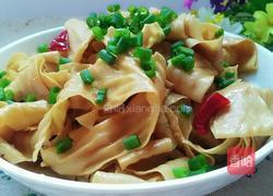 葱油豆腐皮的做法图解7