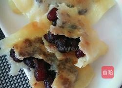 蜜豆煎饼的做法图解8