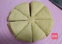 花型豆沙面包的做法图解15
