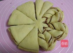 花型豆沙面包的做法图解16