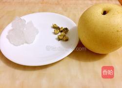 胎菊冰糖炖雪梨的做法图解1