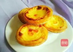 Illustration of how to make egg tarts 7