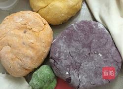 彩色卡通面的做法图解3