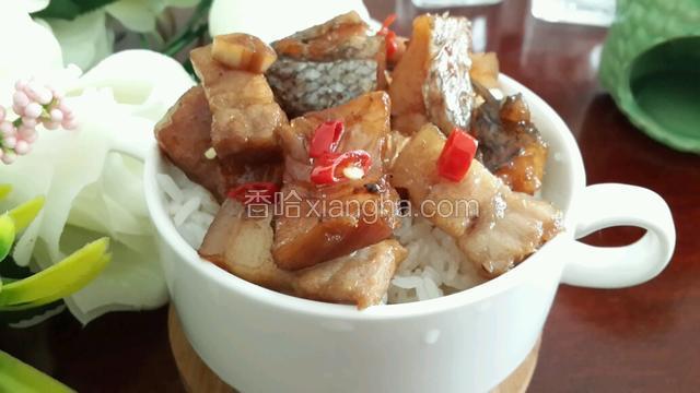 自制咸鱼蒸花肉