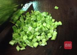 野芹菜肉末的做法图解2