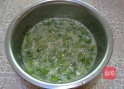 香菜炒鹅蛋的做法图解4