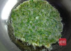 香菜炒鹅蛋的做法图解5