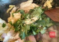 猪头肉扒白菜的做法图解4