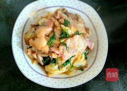 猪头肉扒白菜的做法图解5