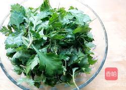 菊花脑蛋花汤的做法图解1