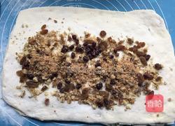 混合果干花卷的做法图解7