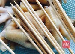 酱香卤竹签凤爪的做法图解5