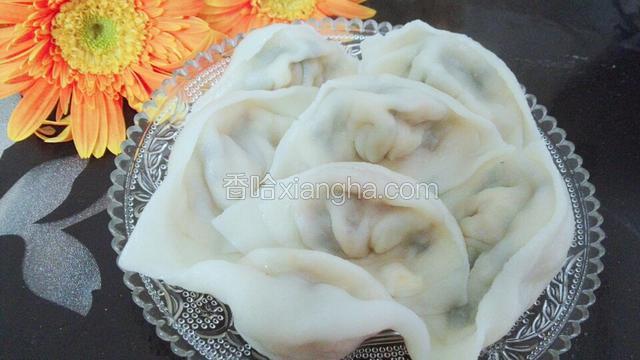杂蔬鸡蛋馅饺子