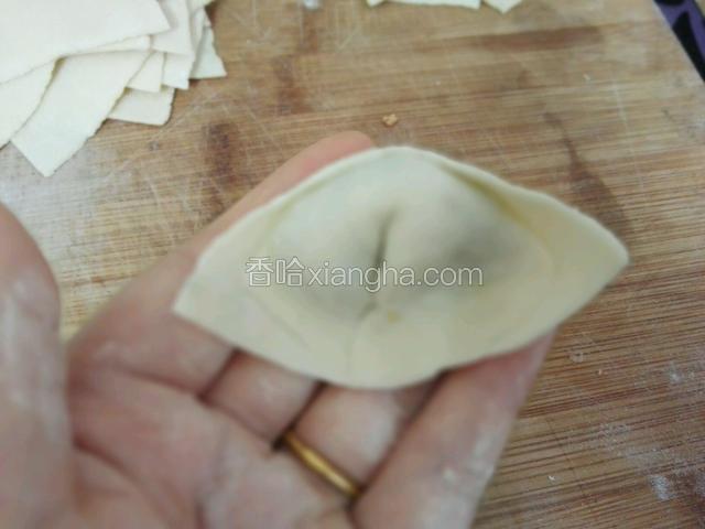 一个饺子就好了（具体包法参照下一个食谱，元宝饺子包法）