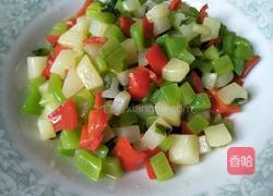 炒三丁的做法图解6