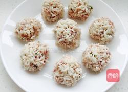 珍珠丸子的做法图解4