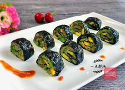 三色藜麦海苔卷的做法图解9