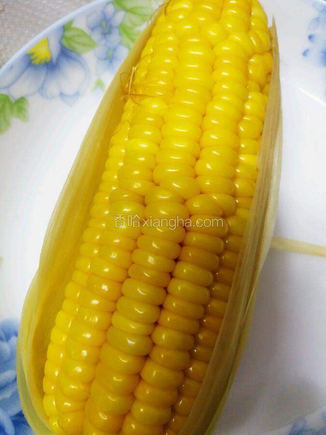 熟玉米切块