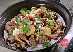 陕北红葱炖羊肉的做法图解12