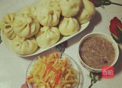 茼蒿肉包子的做法图解11