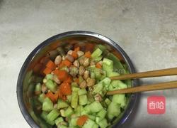 凉拌彩蔬的做法图解3