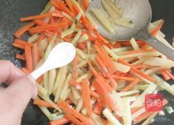 蛋炒三丝的做法图解8