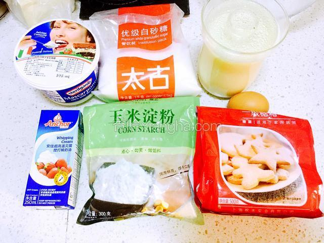 准备材料。
