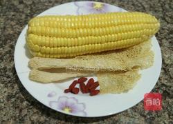 竹荪玉米汤的做法图解1