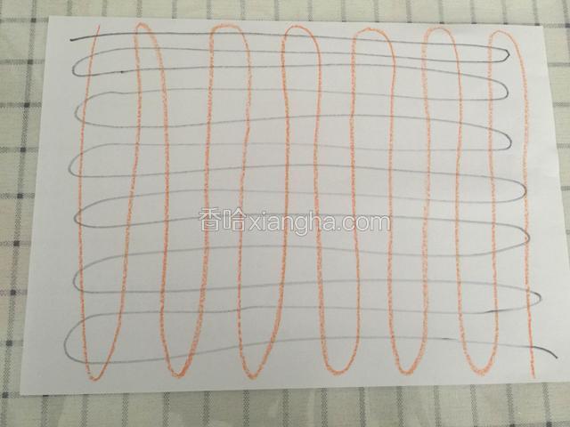 这是画纹路图，先画黑色线再画红色线。