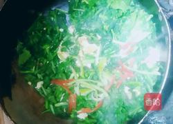 蔊菜炒鸡蛋的做法图解4