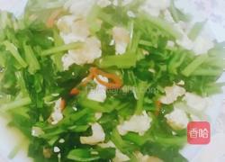 蔊菜炒鸡蛋的做法图解5