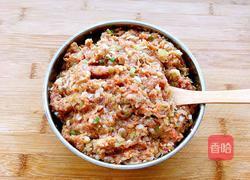 猪肉水煎包的做法图解2