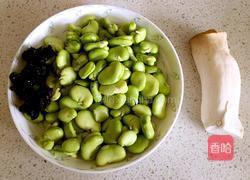 杏鲍菇炒豆瓣的做法图解1