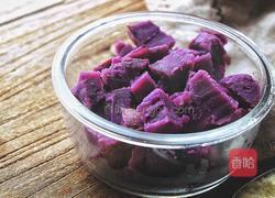 一口软糯 紫薯糯米糍的做法图解6