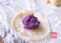 一口软糯 紫薯糯米糍的做法图解11