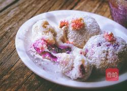 一口软糯 紫薯糯米糍的做法图解15