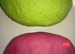 彩色蝴蝶结面的做法图解3