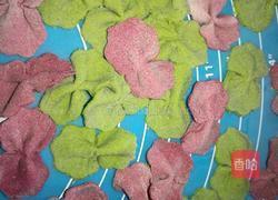 彩色蝴蝶结面的做法图解8