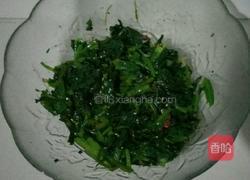 辣椒油拌菠菜的做法图解3