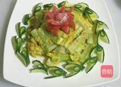 锅塌丝瓜的做法图解7