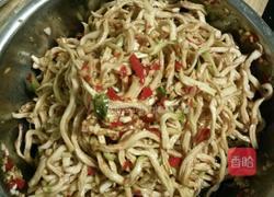 酱汁木瓜丝的做法图解4