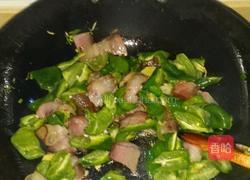 尖椒腊肉的做法图解6