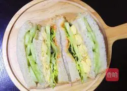 Illustration of how to make Jingjing Sandwich 9
